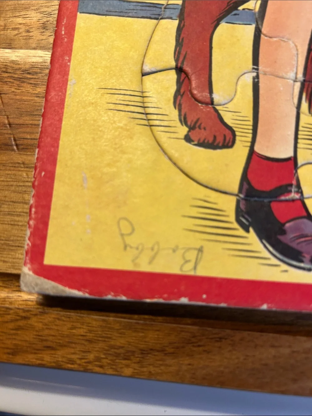 Little Orphan Annie Vintage Puzzle - Dated 1952